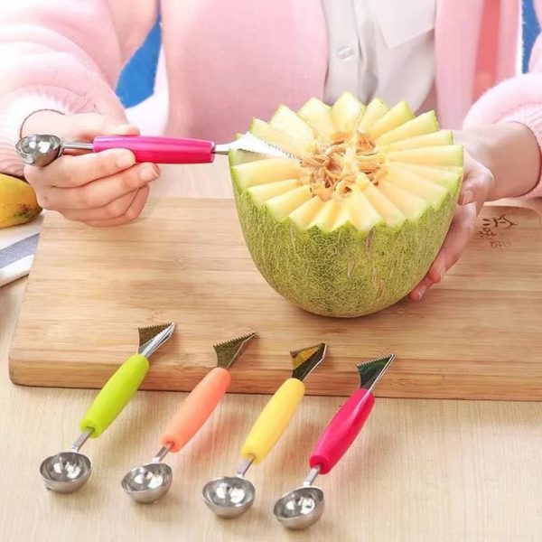 1PC Vegetable Fruit Carving Knife (Random Color)