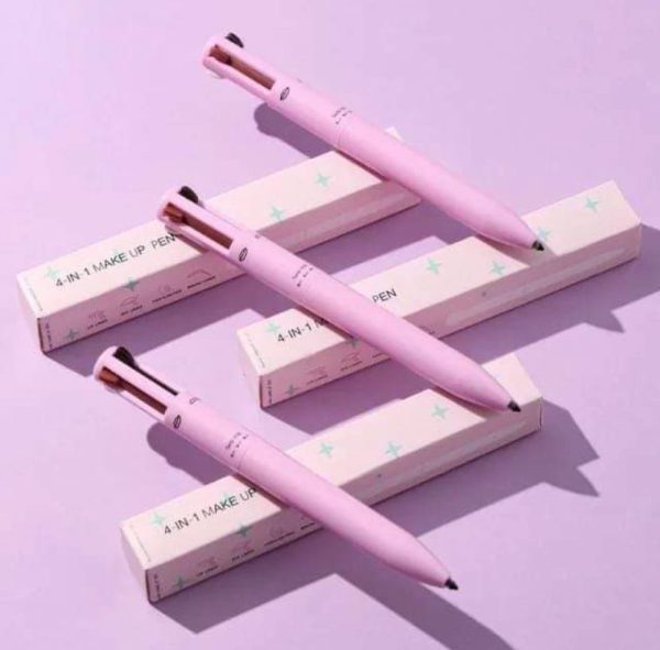 Eye Shadow Liner Combination 4 In 1 Makeup Pen Multifunctional Cosmetics Ballpoint Pens Waterproof.