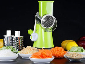 Manual Vegetable Cutter. Multifunctional Round Slicer Gadget. Multifunction Kitchen Food Processor