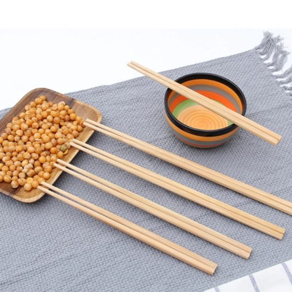 Pack Of 20Pcs Wooden Chopsticks (Plasting Packing)