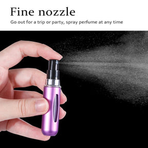 Portable Refillable Mini Perfume Atomizer Bottle (Random Color)