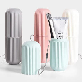 Portable Toothbrush Holder & Storage Best For Travel (Random Color)