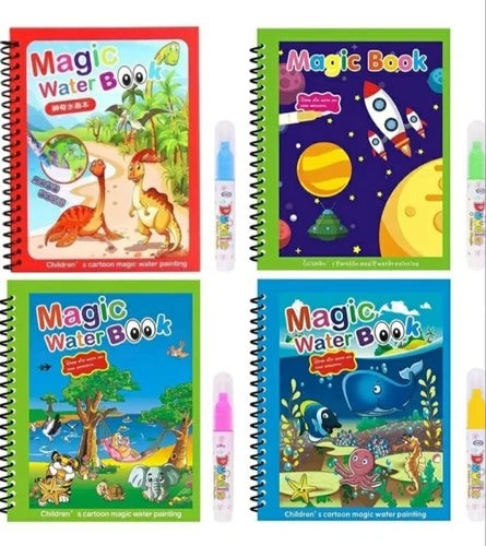 Magic Water Coloring Book For Kids. (Random Colour)